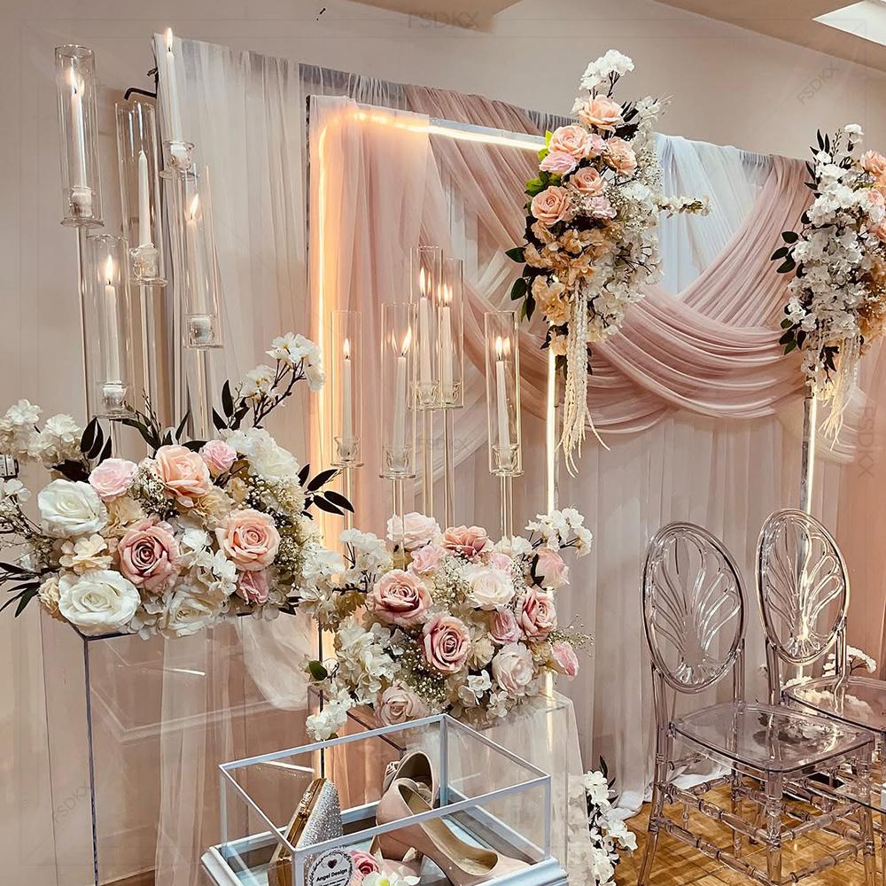 Wedding Backdrop Curtain - Groothandel luxe op maat gemaakte meting
