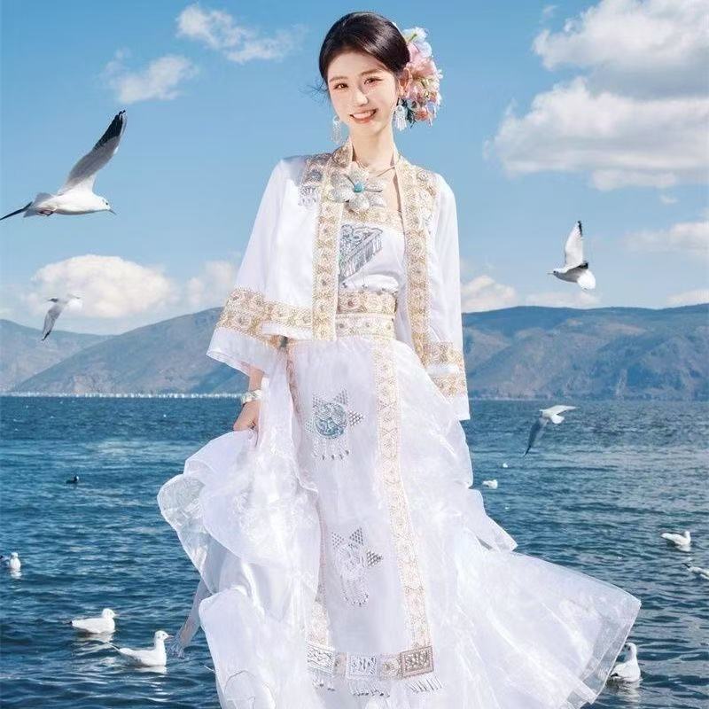Wedding Qw - 2026 Lente Hmong-kostuum Traditionele Chinese jurk