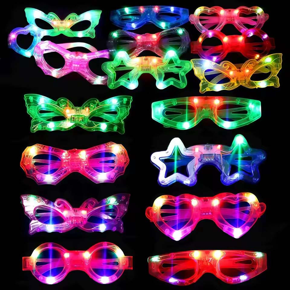 Wedding Supply Bulk - Glow-in-the-dark brillen bulk LED lichtgevende brillen
