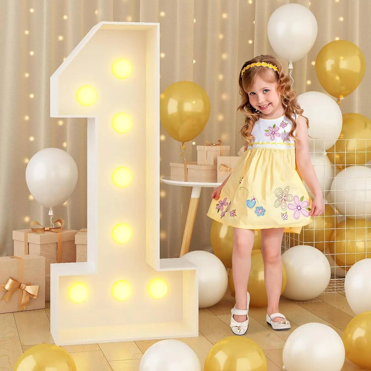 Confetti Balloon Set - Reuze LED-licht voor kinderfeestjes, bruiloften, jubileums,
