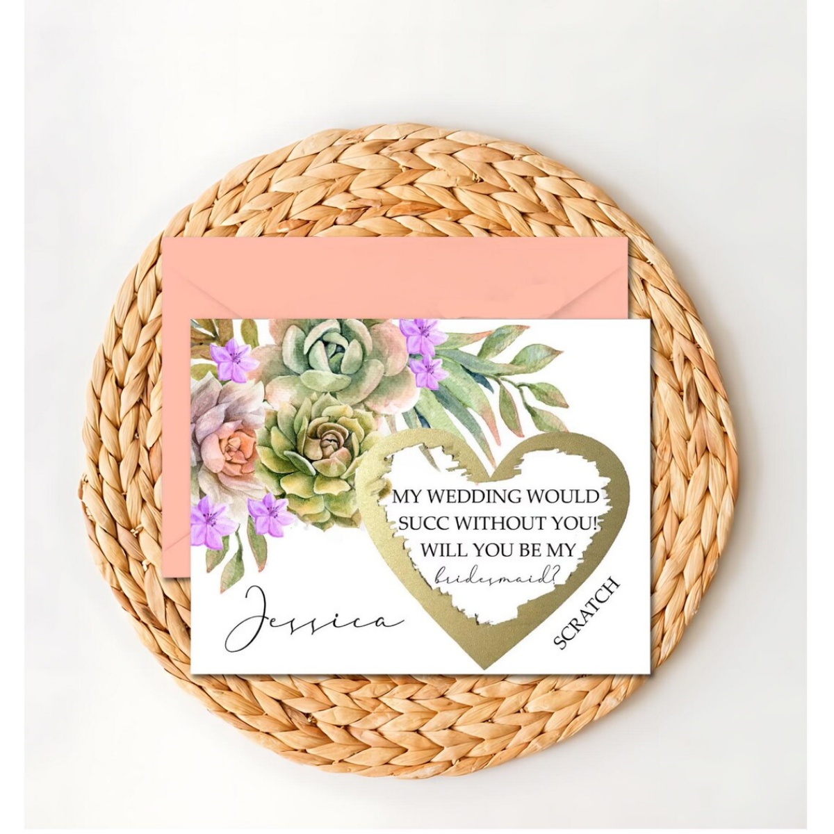 Wedding Supply Business - Hij of zij krasloten voor het