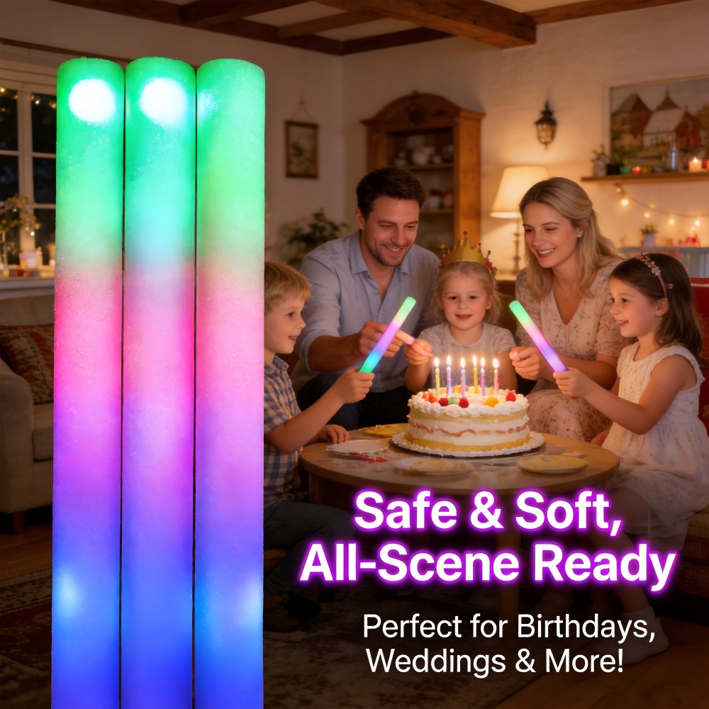 Wedding Supply Bulk - 15/30 stuks RGB LED feestbenodigdheden Glow