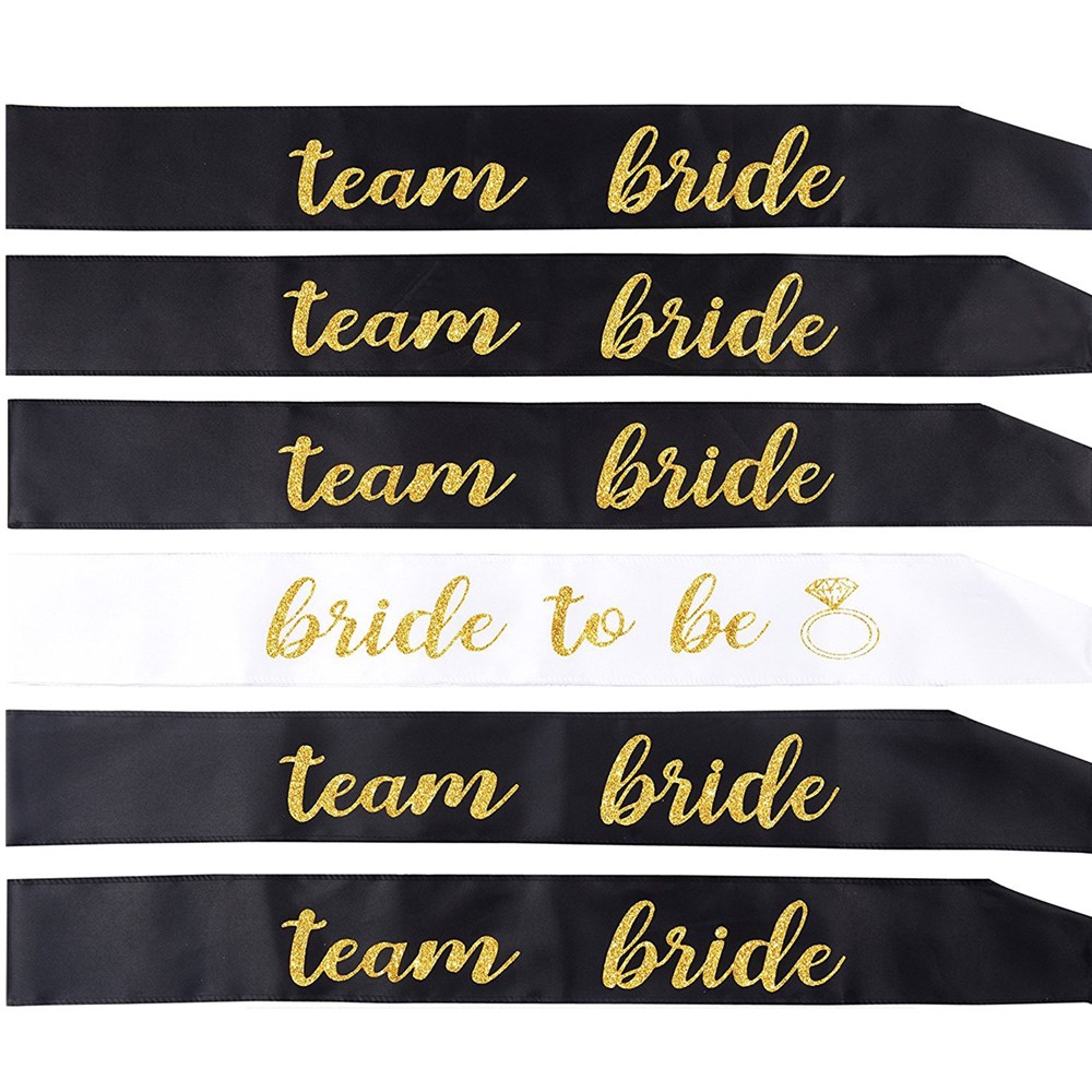 Bride Tribe Sash - 1Set Bruiloft Bruid Om Team Bruid