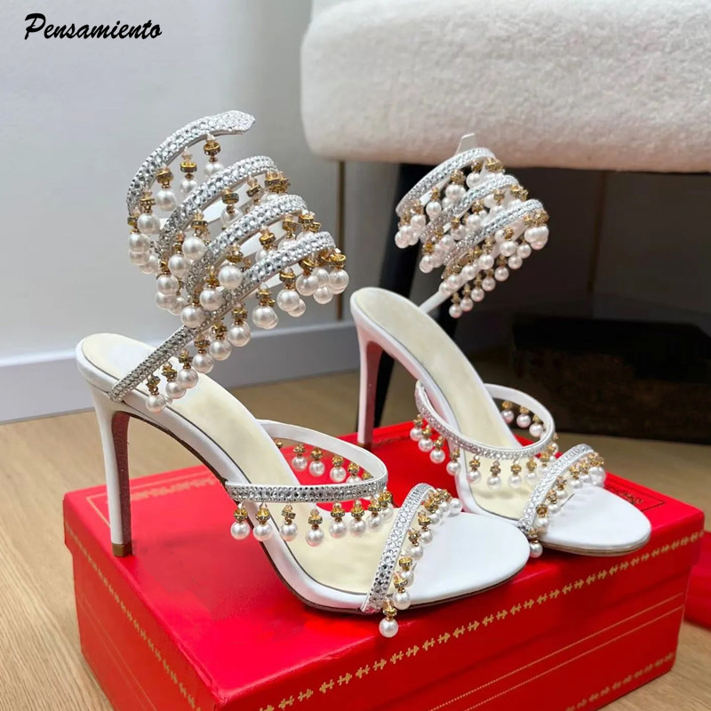 Wedding Super - Luxe strass steentjes parels kwastjes dames