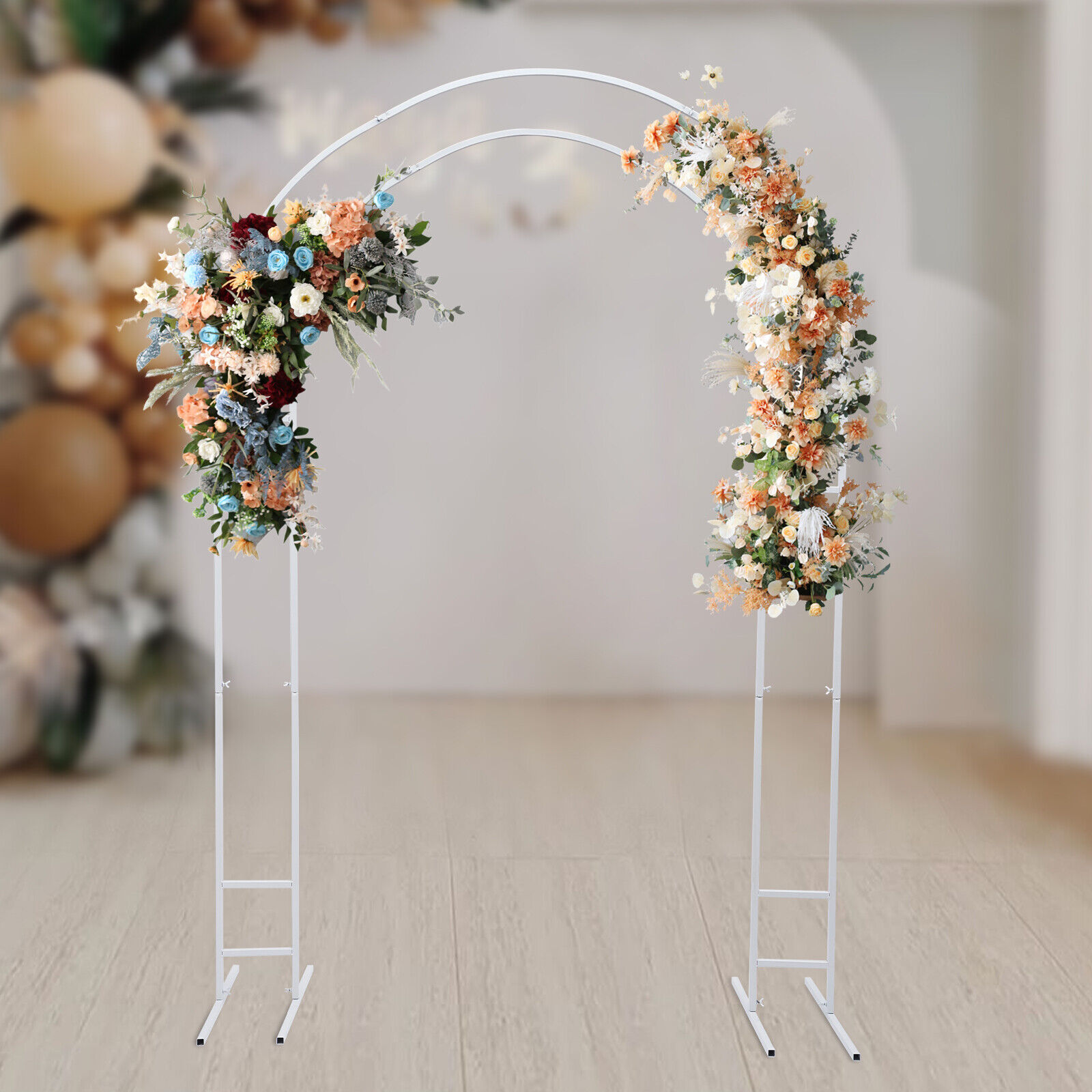 Wedding Balloon Arch - Metalen bruiloft stand boog frame achtergrond