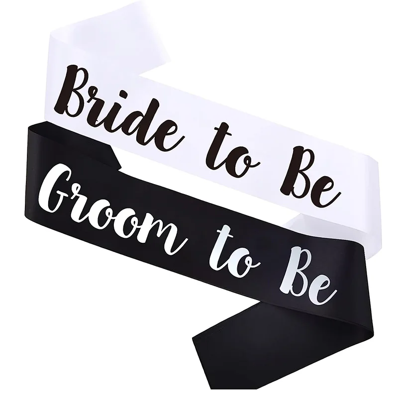 Bride Tribe Sash - Bruidegom Bruid om Sjerp Bruidsdouche Bachelor