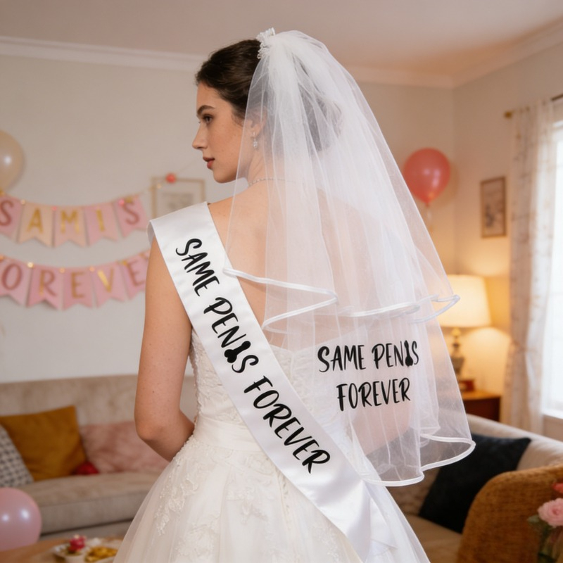 Bride Tribe Sash - Bachelorette hen night Party Sash sluier