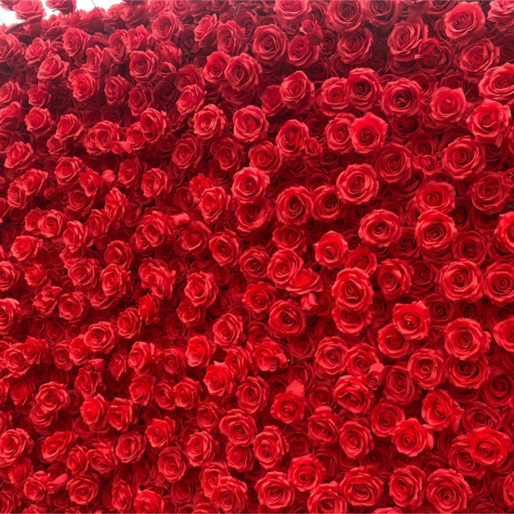 Uflower Red Rose 5D Doek Bloem - Wedding Backdrop Curtain recensie en prijs