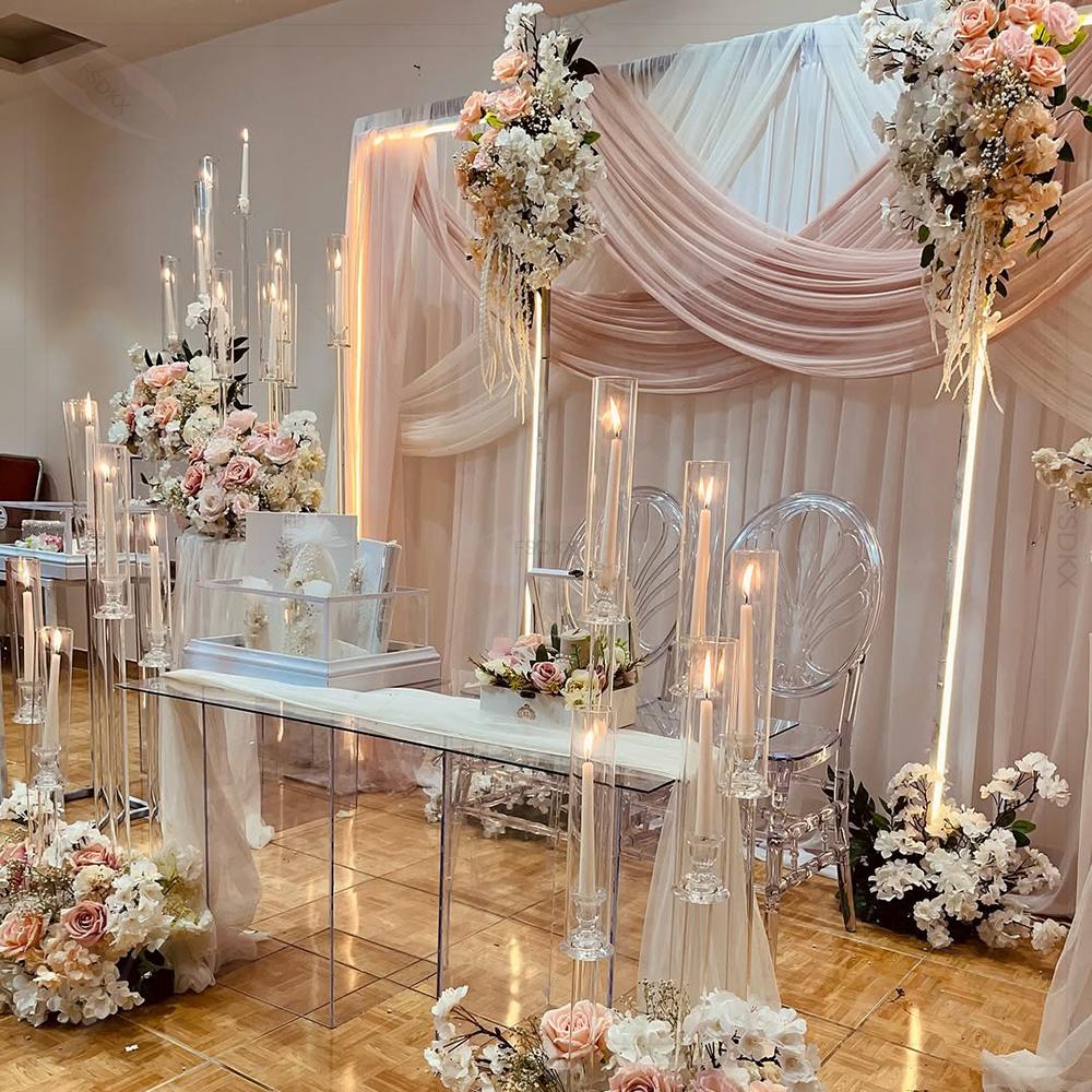 Groothandel luxe op maat gemaa - Wedding Backdrop Curtain recensie en prijs