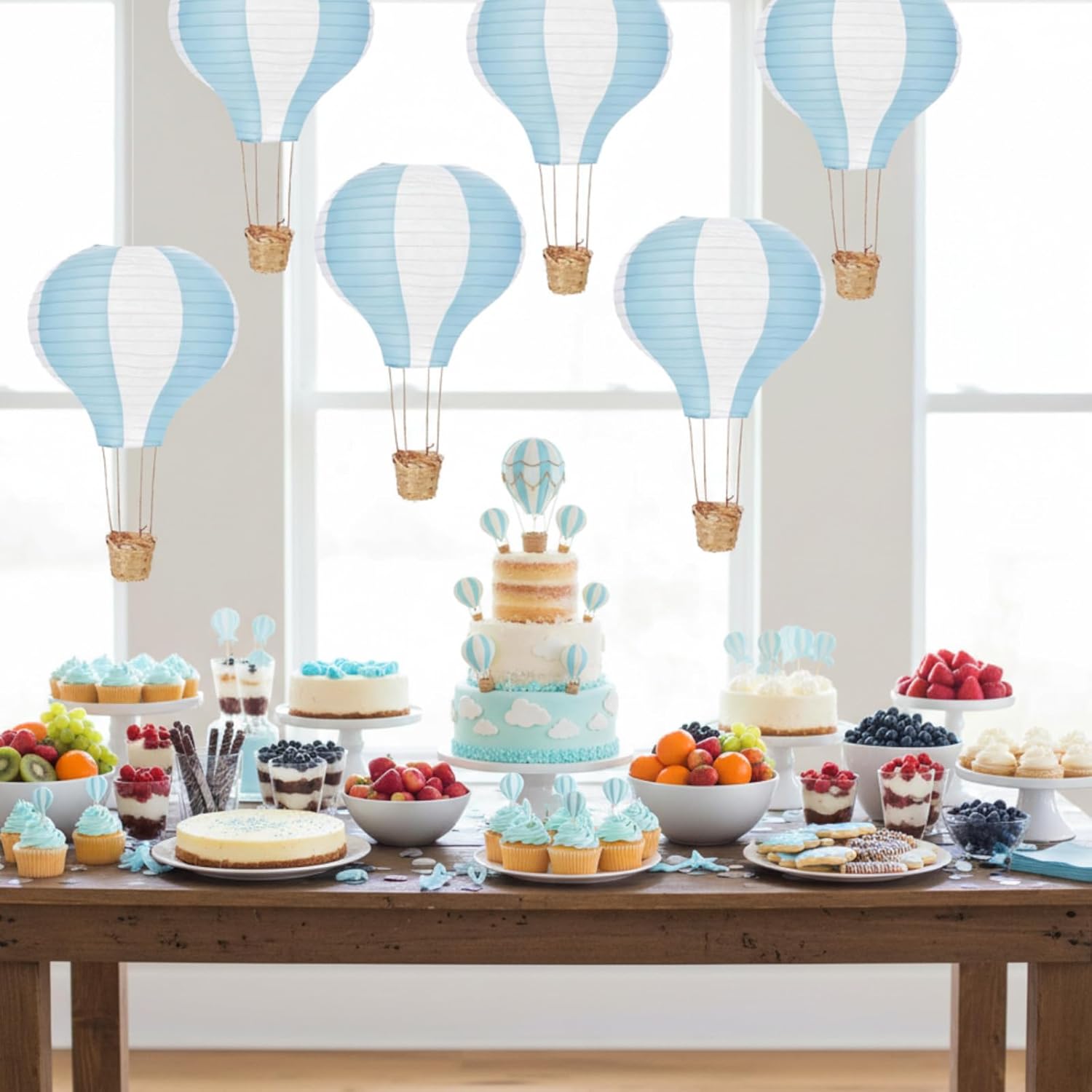 6-12 stuks hangende heteluchtb - Confetti Balloon Set recensie en prijs