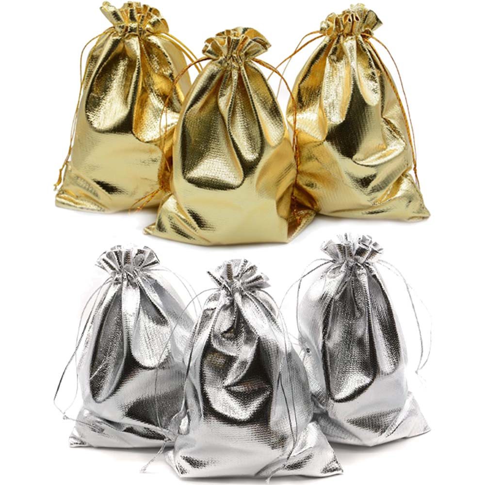 50 Stuks Goud Zilver Trekkoord - Wedding Supply Business recensie en prijs