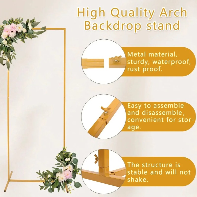 Trouwarc 6.6FT X 6.6FT Vierkan - Wedding Balloon Arch recensie en prijs