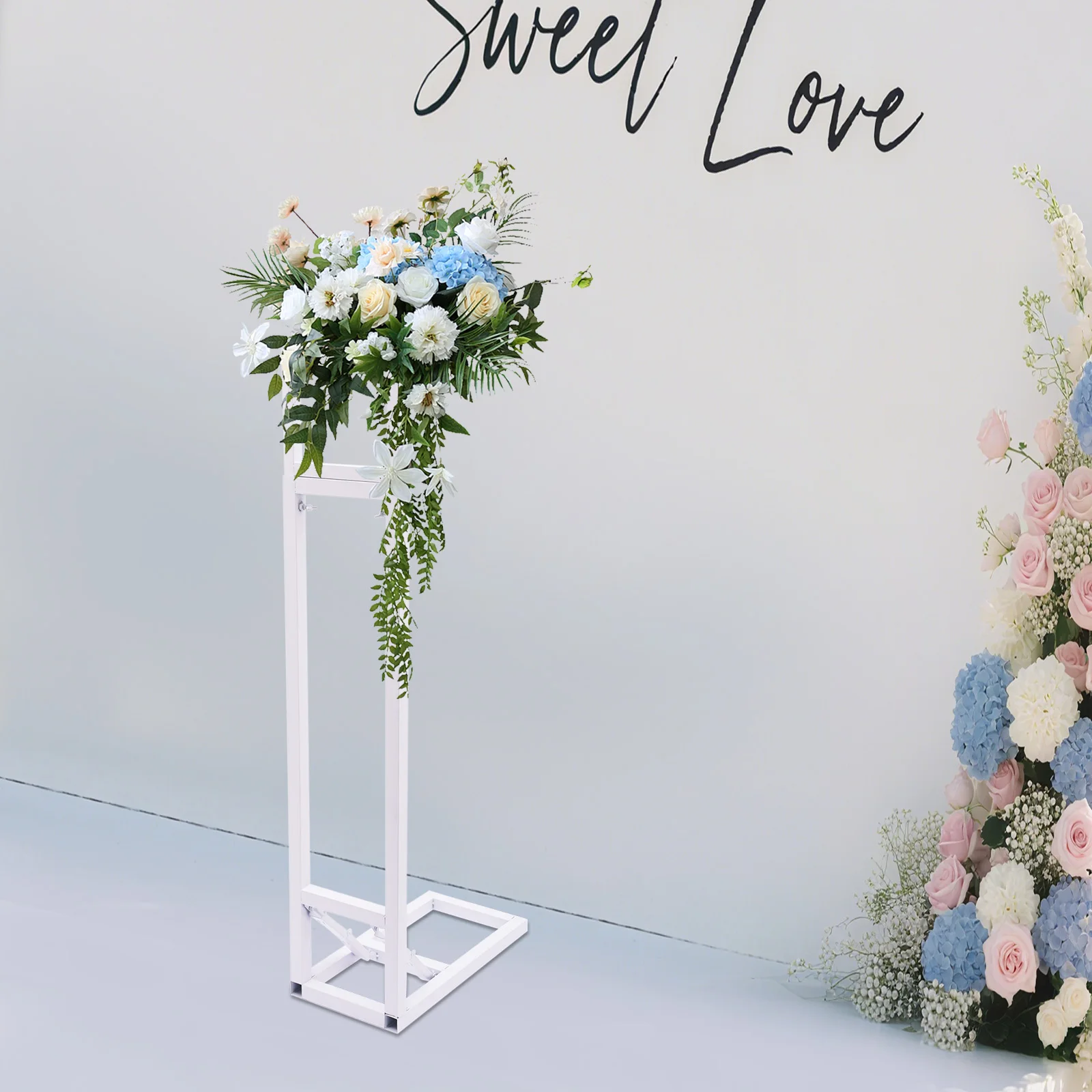 Witte huwelijksboogstandaard,  - Wedding Balloon Arch recensie en prijs