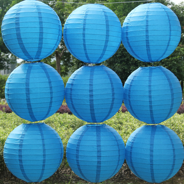 Blauwe Chinese papieren lantaa - Wedding Event Supply recensie en prijs