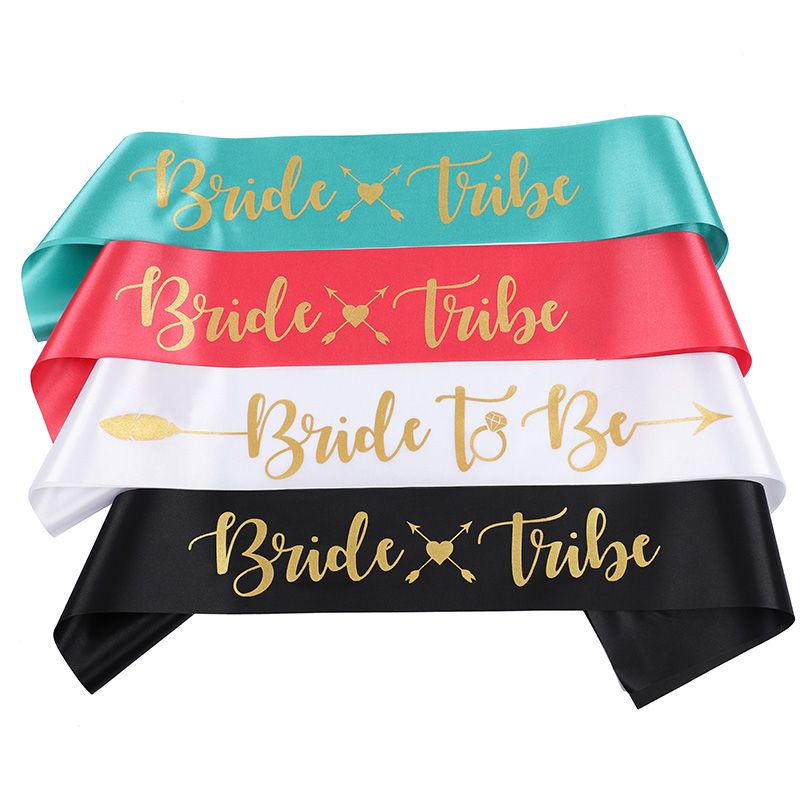 Bruid Stam Bruidsmeisjes Sjerp - Bride Tribe Sash recensie en prijs