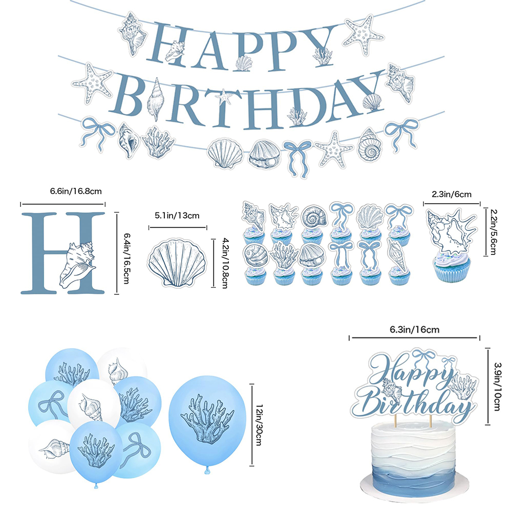 Elegante Oceaan Zeemeermin Ver - Confetti Balloon Set recensie en prijs
