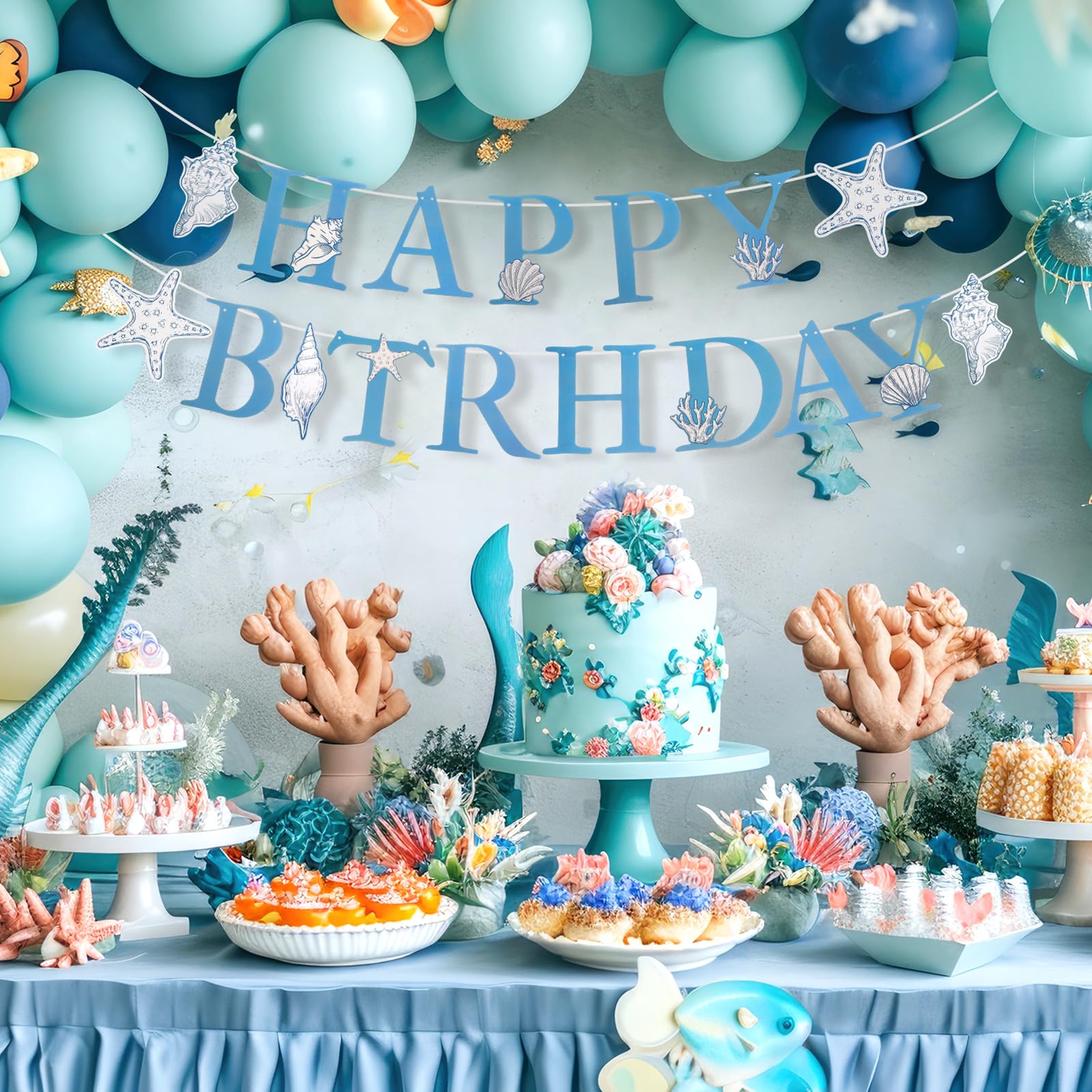 Elegante Oceaan Zeemeermin Ver - Confetti Balloon Set recensie en prijs