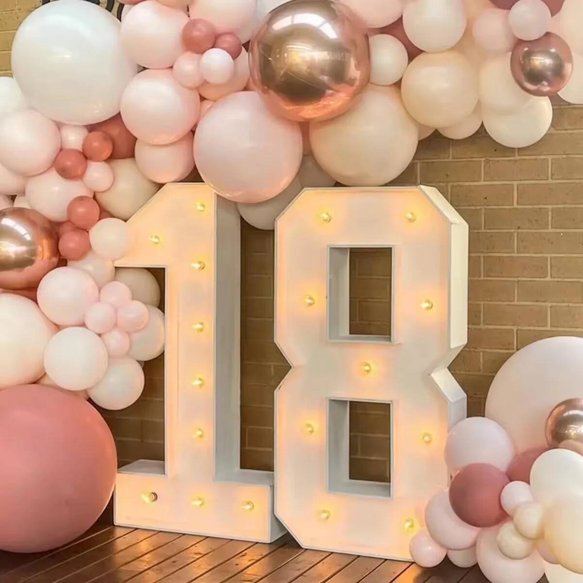 Reuze LED-licht voor kinderfee - Confetti Balloon Set recensie en prijs