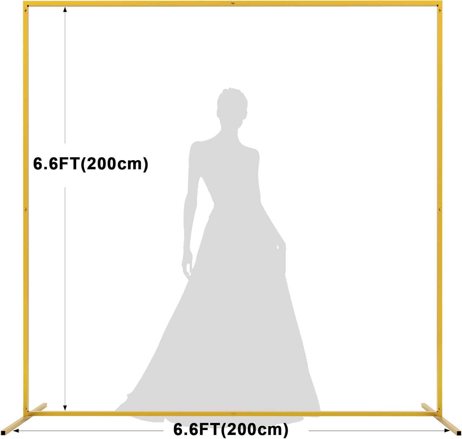 6.6FTx6.6FT Gouden Bruiloft Bo - Wedding Balloon Arch recensie en prijs