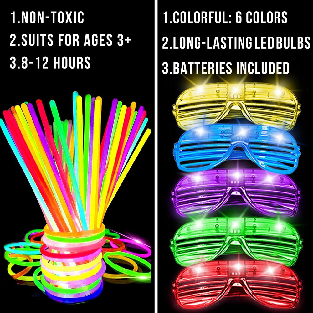 136Pack Glow in The Dark Light - Wedding Supply Bulk recensie en prijs