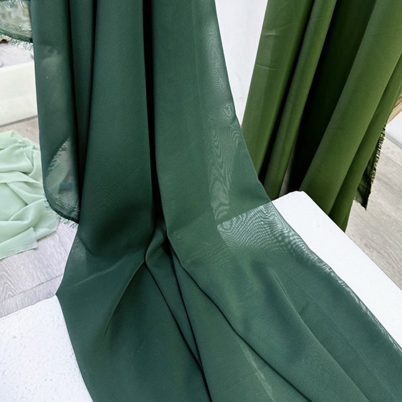 Olijf Avocado Groen Chiffon St - Wedding Backdrop Curtain recensie en prijs