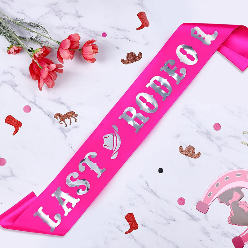1 Stuks Laatste Rodeo Sash Vri - Bride Tribe Sash recensie en prijs