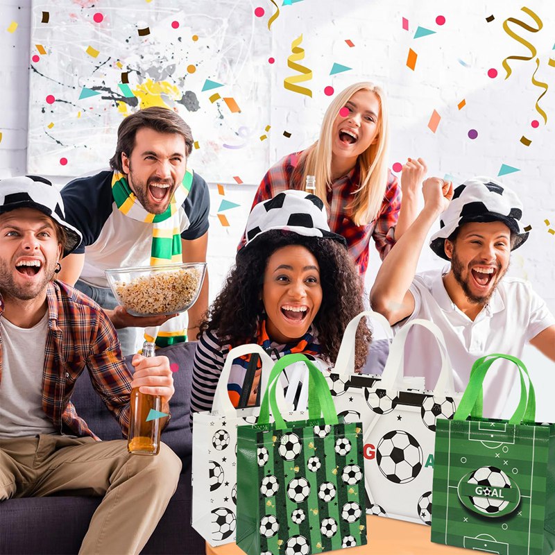 4 stuks voetbalstijl cadeautas - Wedding Event Supply recensie en prijs