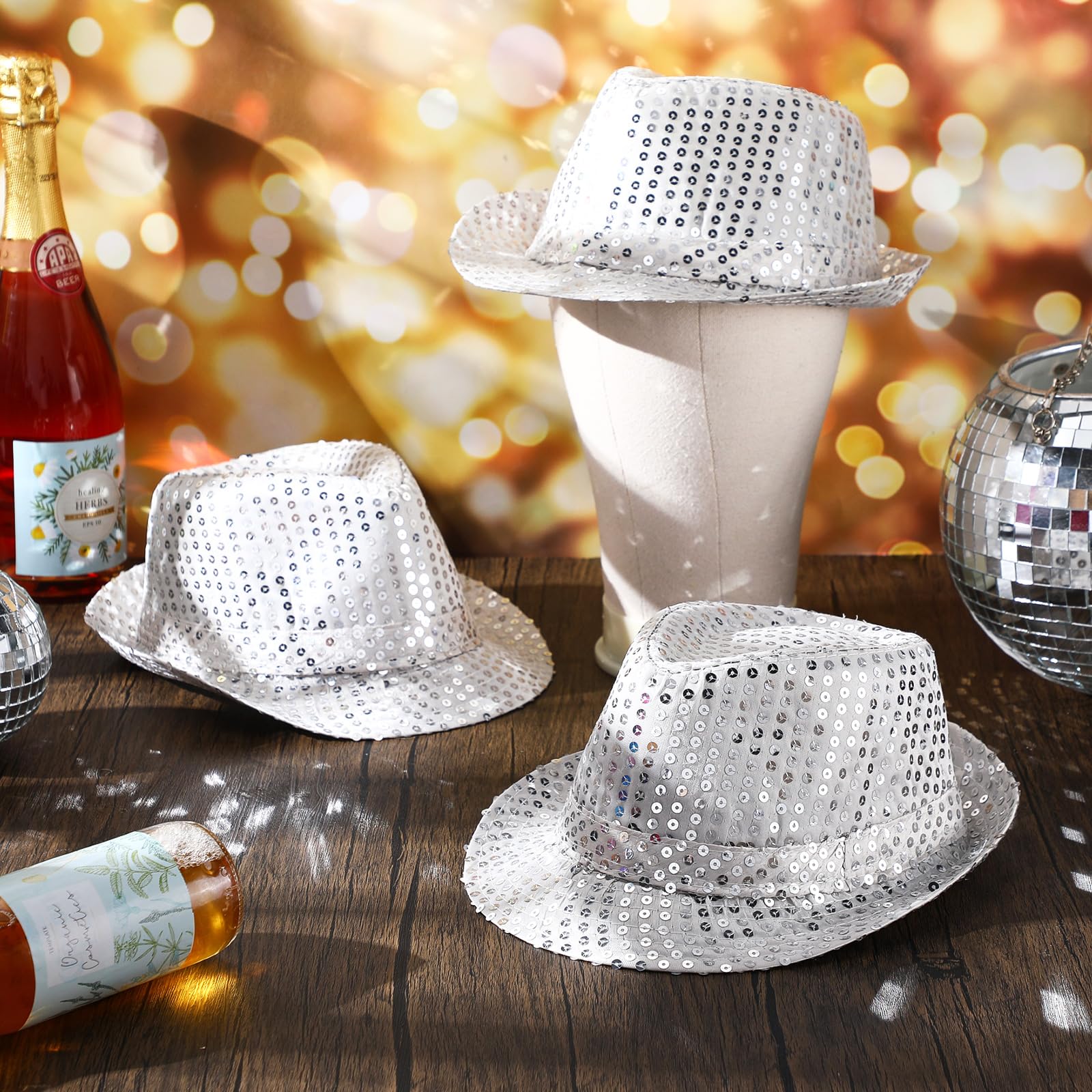 12-36 stuks paillettenhoeden b - Wedding Supply Bulk recensie en prijs