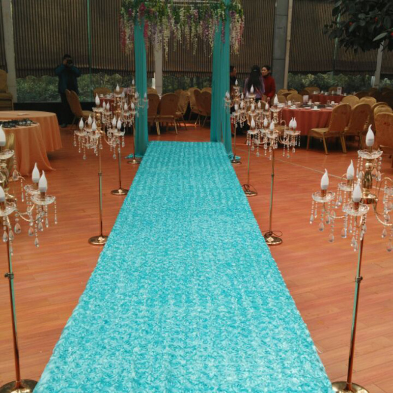 10Yard Satijnen Stof 3D Rose F - Wedding Backdrop Curtain recensie en prijs