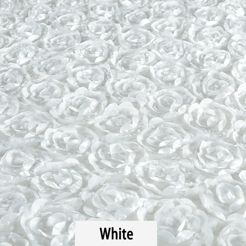 10Yard Satijnen Stof 3D Rose F - Wedding Backdrop Curtain recensie en prijs