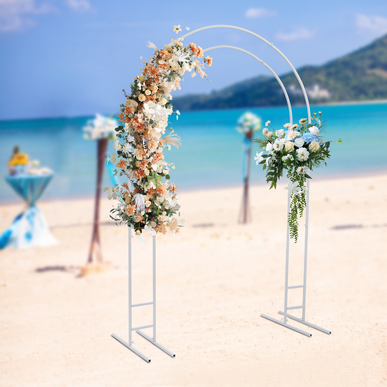 Metalen bruiloft stand boog fr - Wedding Balloon Arch recensie en prijs