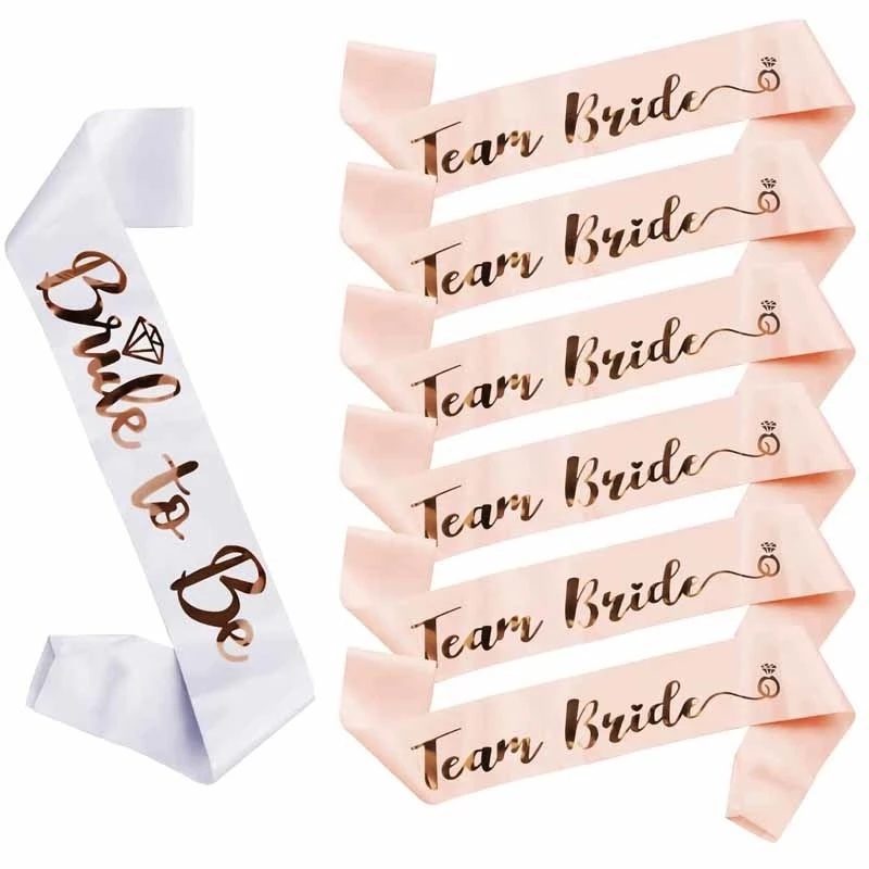 1Set Bruid Om Team Bruid Satin - Bride Tribe Sash recensie en prijs
