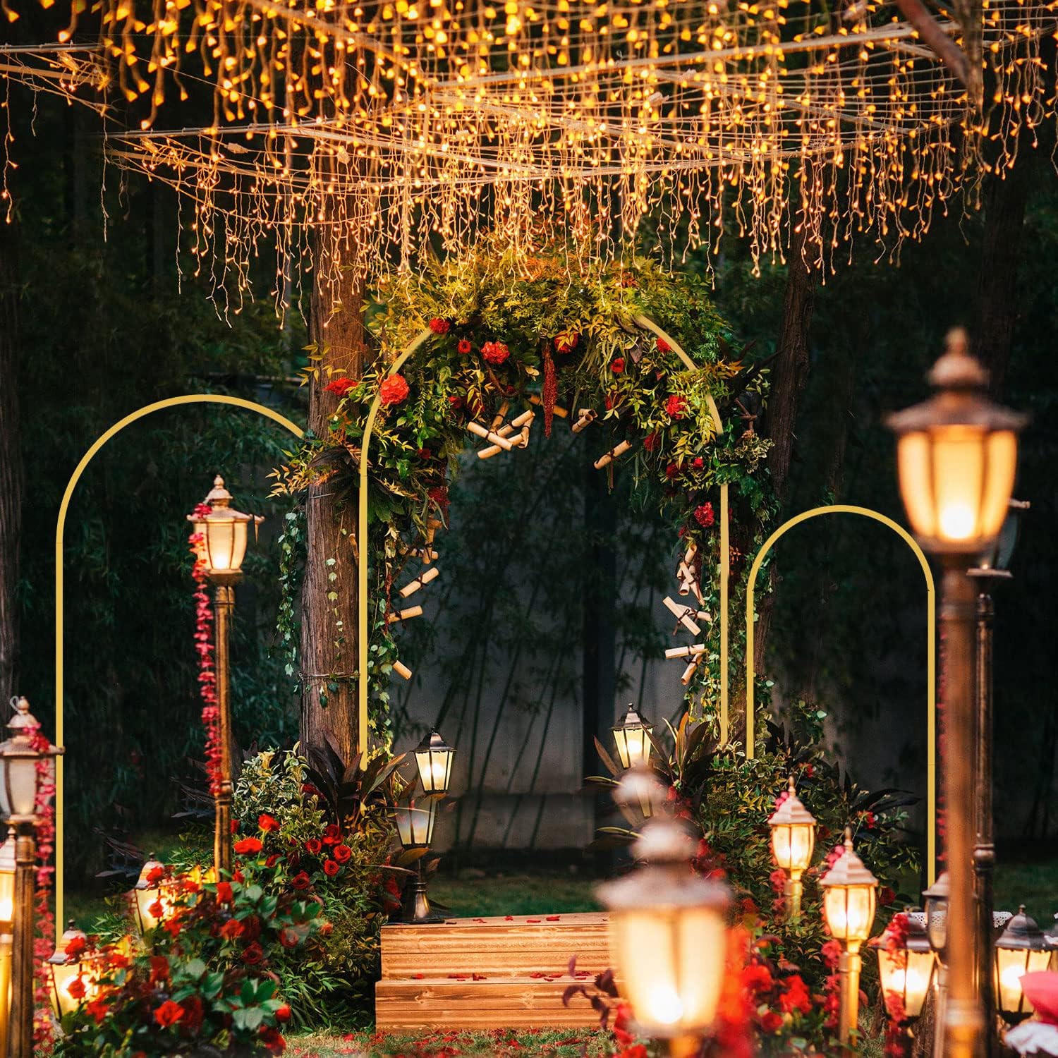 1 st Goud Metalen Boog Achterg - Wedding Balloon Arch recensie en prijs