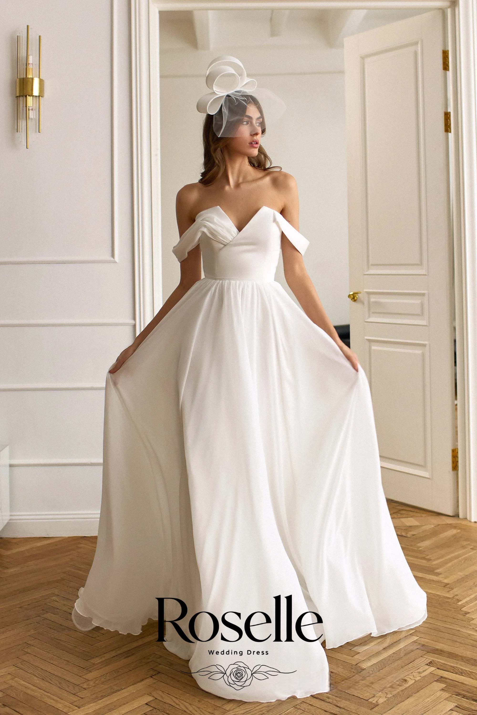ROSELLE V-hals A-lijn Elegante - Wedding Qw recensie en prijs