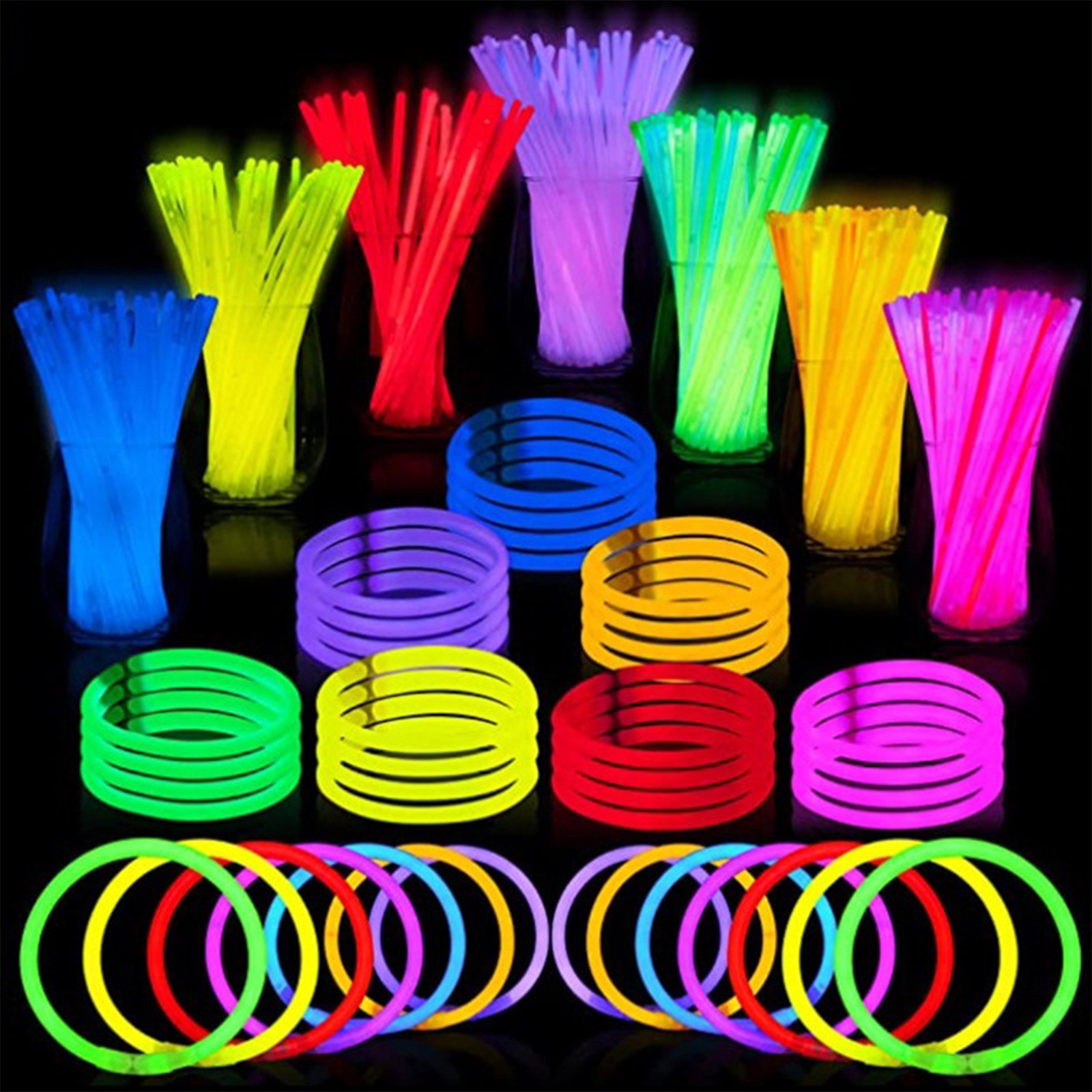 ‌ 100 Pack 20 cm Fluorescerend - Wedding Supply Bulk recensie en prijs
