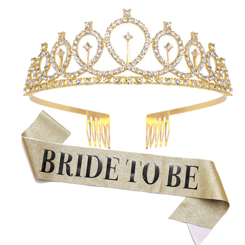 1 set Rose Gold Bruid als Sati - Bride Tribe Sash recensie en prijs