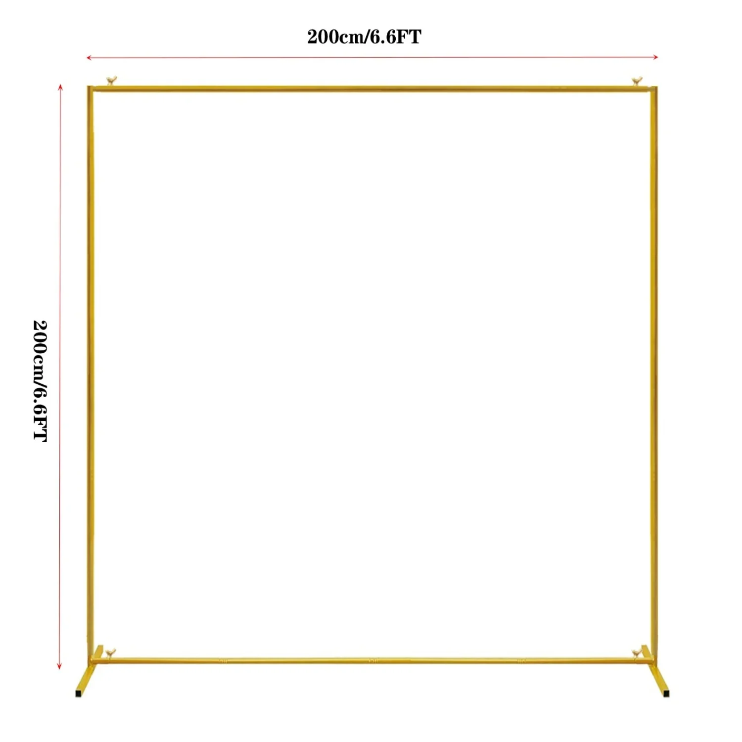 Gouden bruiloftbogen vierkante - Wedding Balloon Arch recensie en prijs